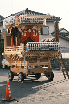 施工実例：山車